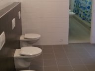 Rekonstrukce toalet - Domov mládeže, ulice Cihlářská Brno